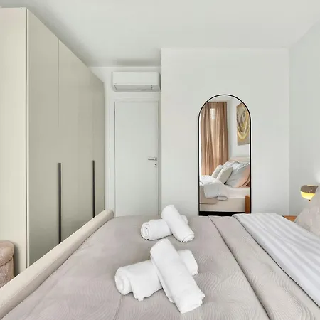 Bright Family For 6 - Ac & Private Parking Appartement *
